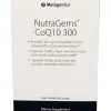 Metagenics NutraGems(R) CoQ10 300 -- CoQ10 supplement, heart health.
