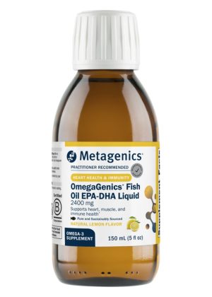 Metagenics OmegaGenics(R) EPA-DHA 2400 Fish Oil - Lemon