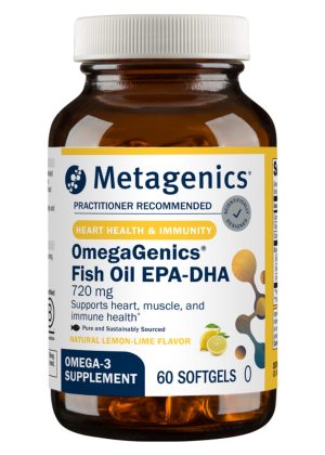Metagenics OmegaGenics(R) Fish Oil EPA-DHA 720 mg -- fish oil, omega-3