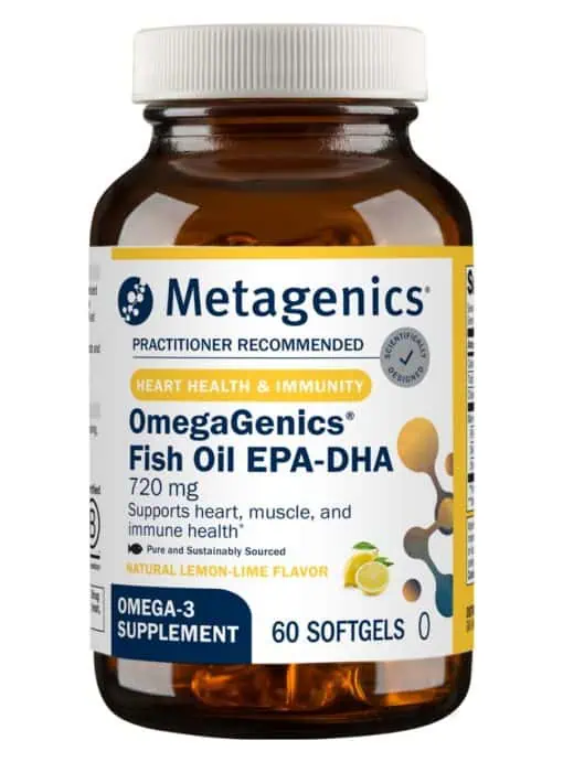 Metagenics OmegaGenics(R) Fish Oil EPA-DHA 720 mg -- fish oil, omega-3