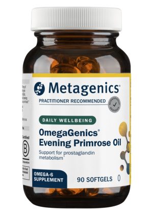 Metagenics OmegaGenics(R) Evening Primrose Oil -- evening primrose oil, omega-6 fatty acids.