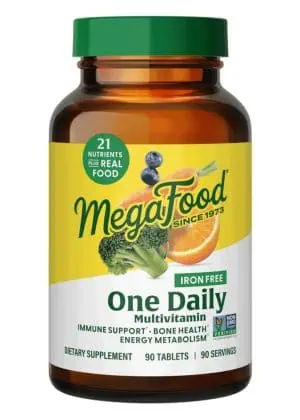 MegaFood One Daily Iron Free -- multivitamin for kids, daily nutrients