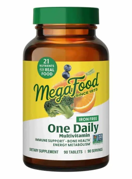 MegaFood One Daily Iron Free -- multivitamin for kids, daily nutrients