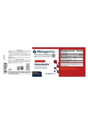 Metagenics OsteoVantiv(R) -- joint health, flexibility support. - Back