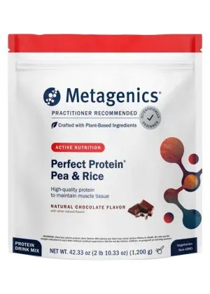 Metagenics Perfect Protein(R) Pea & Rice, Chocolate