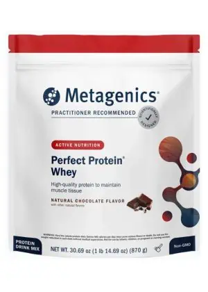 Metagenics Perfect Protein(R) Whey, Chocolate -- protein supplement, whey protein