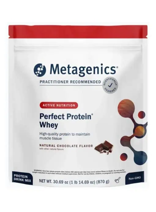 Metagenics Perfect Protein(R) Whey, Chocolate -- protein supplement, whey protein