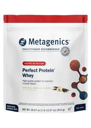 Metagenics Perfect Protein(R) Whey, Vanilla -- protein supplement, whey protein.