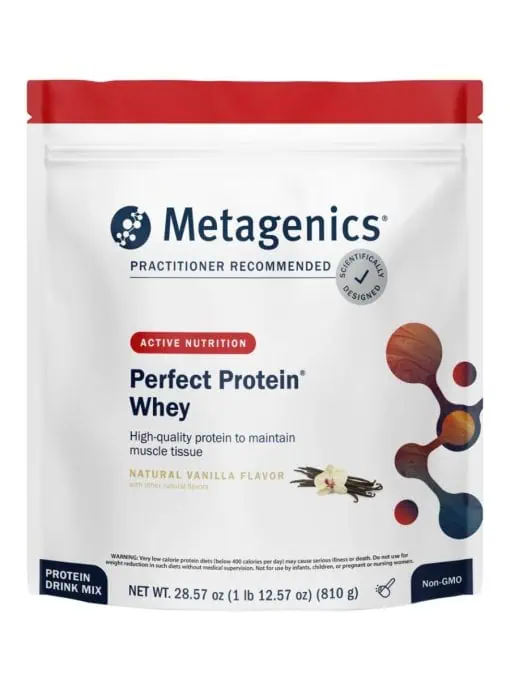 Metagenics Perfect Protein(R) Whey, Vanilla -- protein supplement, whey protein.