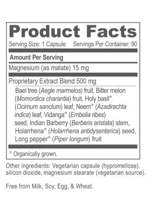 Ayush Herbs Pet AP-Guard(TM) - Parasite & Digestion Defense, gastrointestinal wellness. - Back