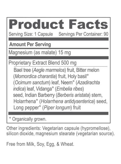 Ayush Herbs Pet AP-Guard(TM) - Parasite & Digestion Defense, gastrointestinal wellness. - Back