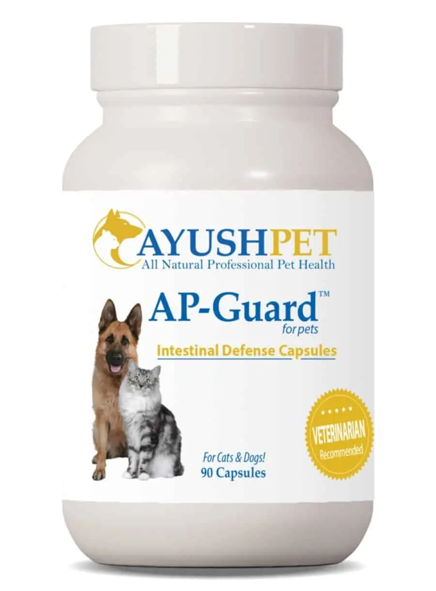 Ayush Herbs Pet AP-Guard(TM) - Parasite & Digestion Defense, gastrointestinal wellness.
