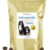Ayush Herbs Pet Ashwagandha Chews -- pet health, calming support.