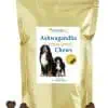 Ayush Herbs Pet Ashwagandha Chews -- pet health, calming support.
