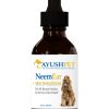 Ayush Herbs Pet Neem Ear & Skin Topical Drops -- pet health, ear care.
