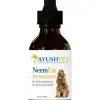Ayush Herbs Pet Neem Ear & Skin Topical Drops -- pet health, ear care.