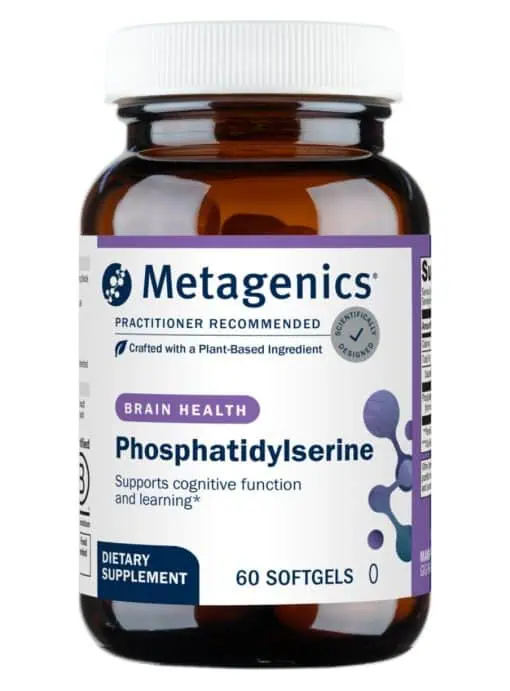 Metagenics Phosphatidylserine -- brain health, cognitive function.