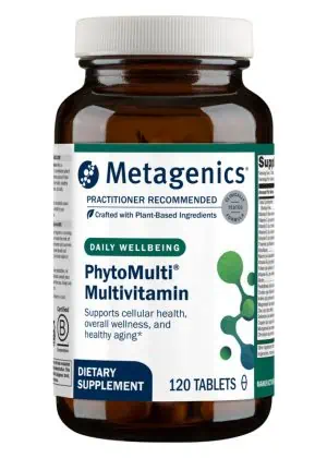 Metagenics PhytoMulti(R) Multivitamin -- multivitamin, plant-based nutrients.