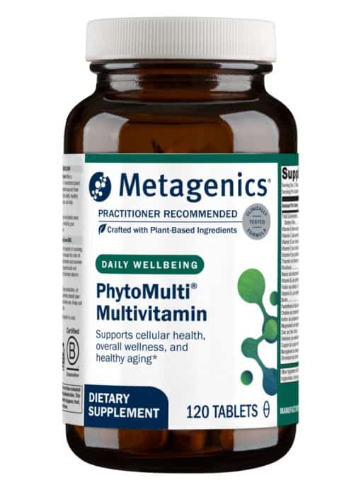 Metagenics PhytoMulti(R) Multivitamin -- multivitamin, plant-based nutrients.