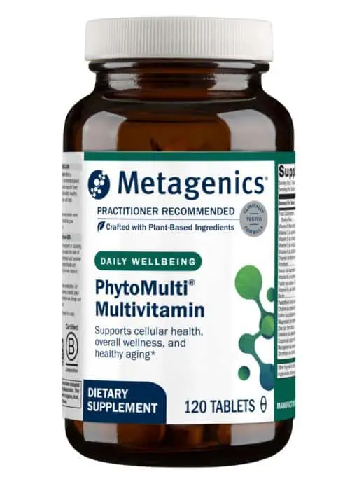 Metagenics PhytoMulti(R) Multivitamin -- multivitamin, plant-based nutrients.