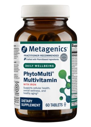Metagenics PhytoMulti(R) Multivitamin with Iron -- multivitamin, iron support.