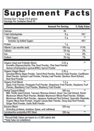 Metagenics PhytoMulti(R) Superfoods -- superfoods, daily nutrition. - Back