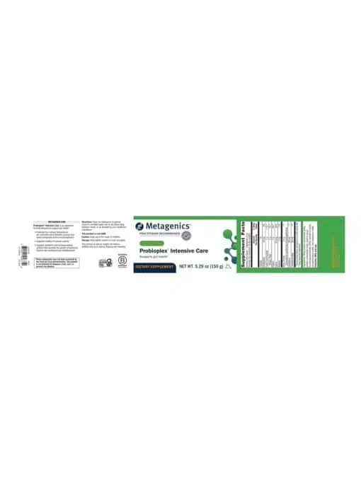 Metagenics Probioplex(R) Intensive Care -- gut health, immune support. - Back