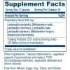 Ayush Herbs Probiotic 100B -- probiotic supplement, digestive health. - Back