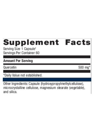Metagenics Quercetin 500 -- antioxidant support, immune health. - Back