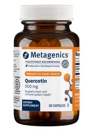 Metagenics Quercetin 500 -- antioxidant support, immune health.