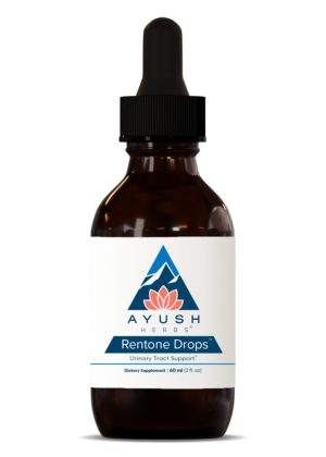 Ayush Herbs Rentone Drops -- kidney support, urinary health.