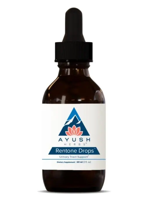 Ayush Herbs Rentone Drops -- kidney support, urinary health.