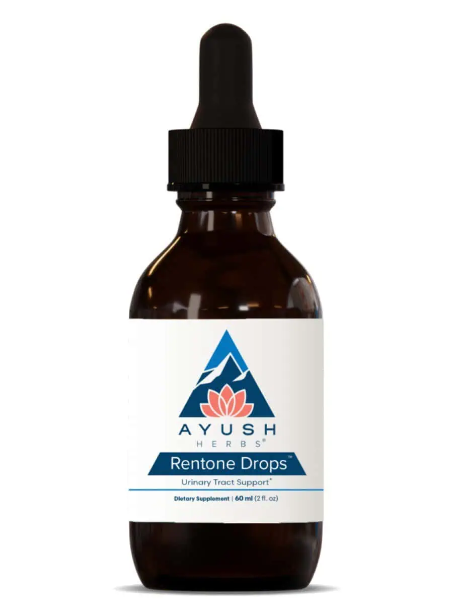 Ayush Herbs Rentone Drops -- kidney support, urinary health.