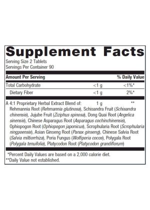 Metagenics Serenagen(R) -- herbal stress management, traditional Chinese medicine. - Back