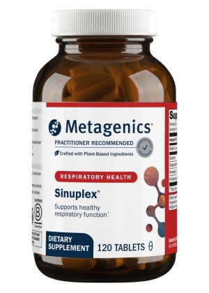 Metagenics Sinuplex(R) -- respiratory support, vitamin C.
