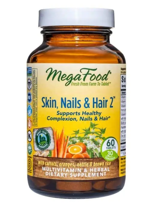 MegaFood Skin, Nails & Hair 2 -- healthy complexion, strong nails