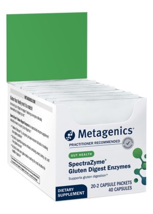 Metagenics SpectraZyme(R) Gluten Digest -- gluten digestion support, enzyme supplement.