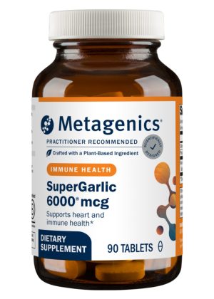 Metagenics SuperGarlic 6000(R) -- garlic supplement, heart health.