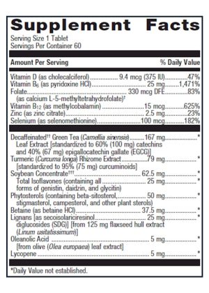 Metagenics Testralin(R) -- testosterone support, male health. - Back