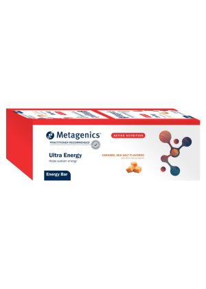 Metagenics Ultra Energy Bar - Caramel -- energy bar, protein bar.