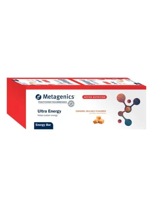 Metagenics Ultra Energy Bar - Caramel -- energy bar, protein bar.