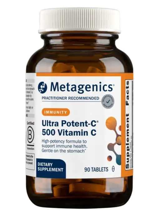Metagenics Ultra Potent-C(R) 500 Vitamin C -- vitamin C, immune support.