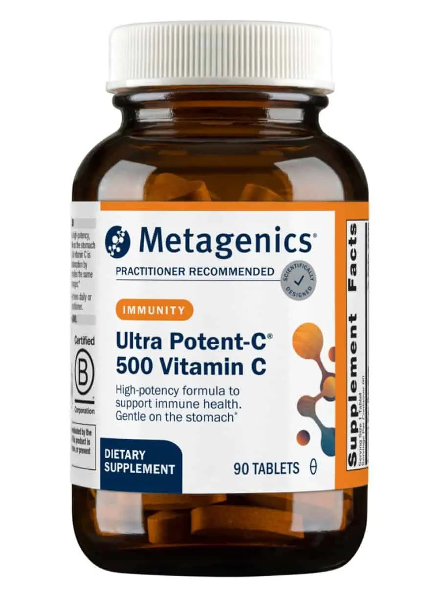 Metagenics Ultra Potent-C(R) 500 Vitamin C -- vitamin C, immune support.