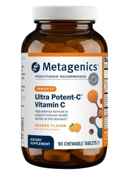Metagenics Ultra Potent-C(R) Vitamin C Chewable -- vitamin C, immune support