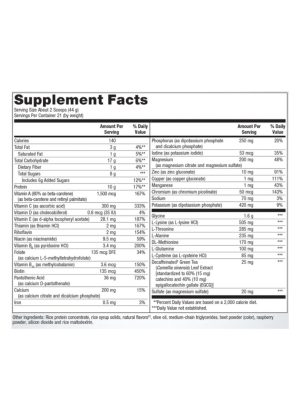 Metagenics UltraClear Plus(R) -- detox support, liver health. - Back