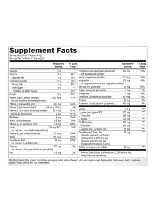 Metagenics UltraClear Plus(R) -- detox support, liver health. - Back