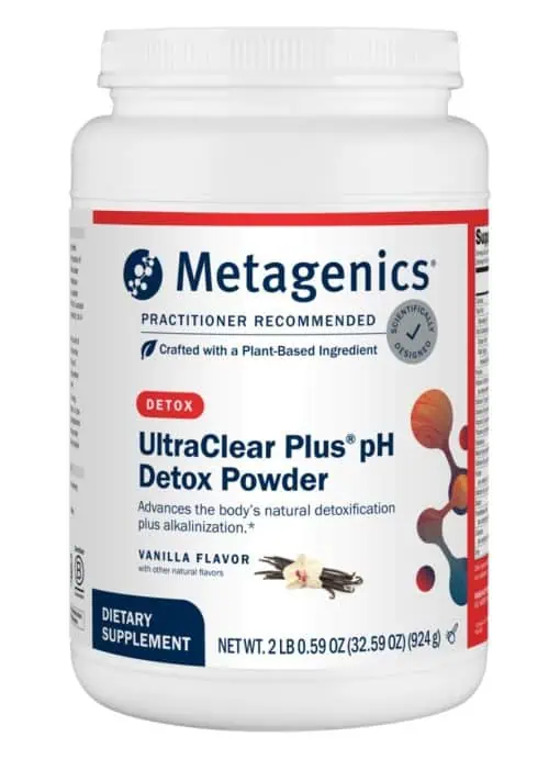 Metagenics UltraClear Plus(R) pH Detox Vanilla -- detox support, liver function.