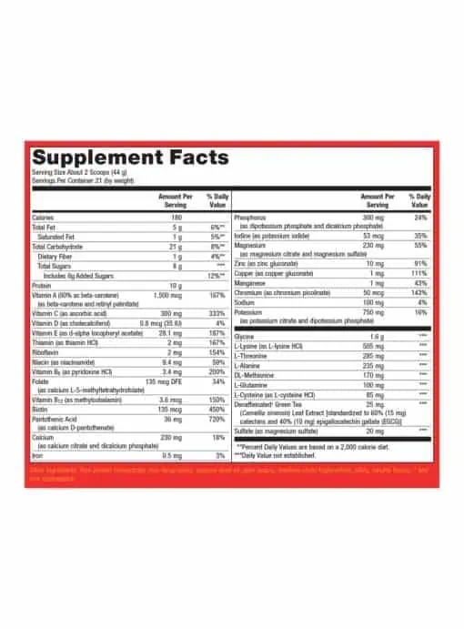 Metagenics UltraClear Plus(R) pH Detox Vanilla -- detox support, liver function. - Back
