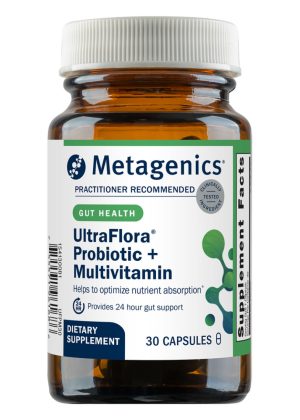 Metagenics UltraFlora(R) Probiotic + Multivitamin -- probiotic, multivitamin.