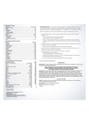 Metagenics UltraGI Replenish(R) -- gut health, digestive support. - Back